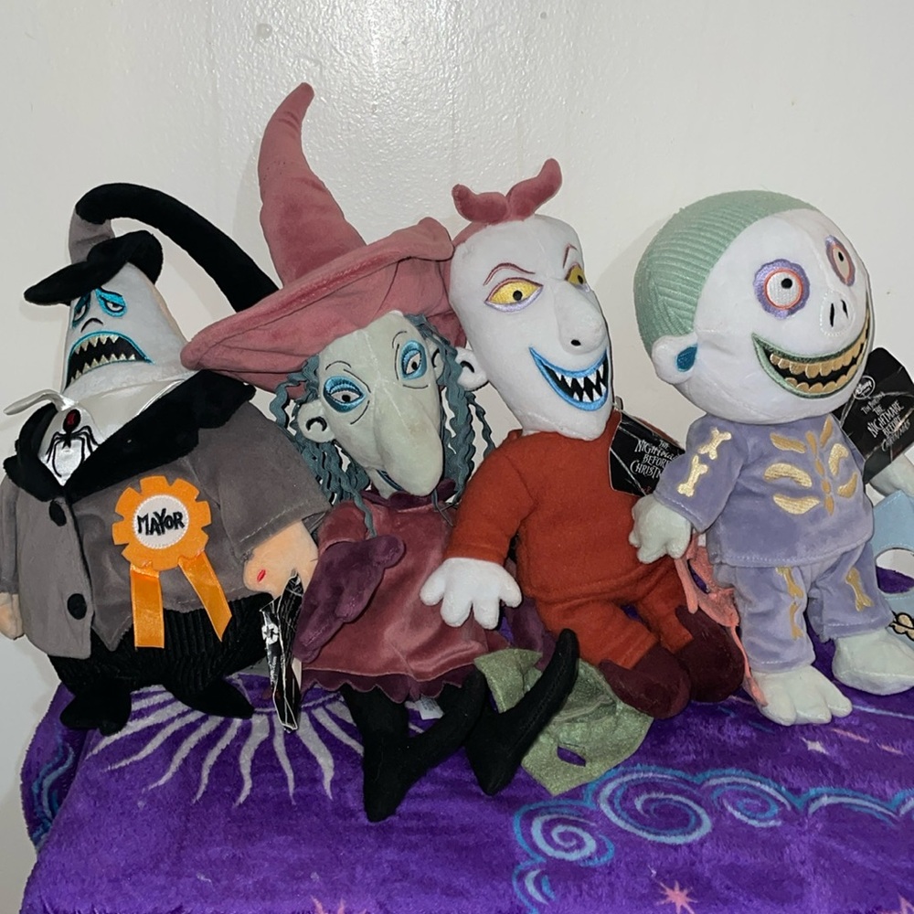 Nightmare Before Christmas Plushies🎃🎅🏻